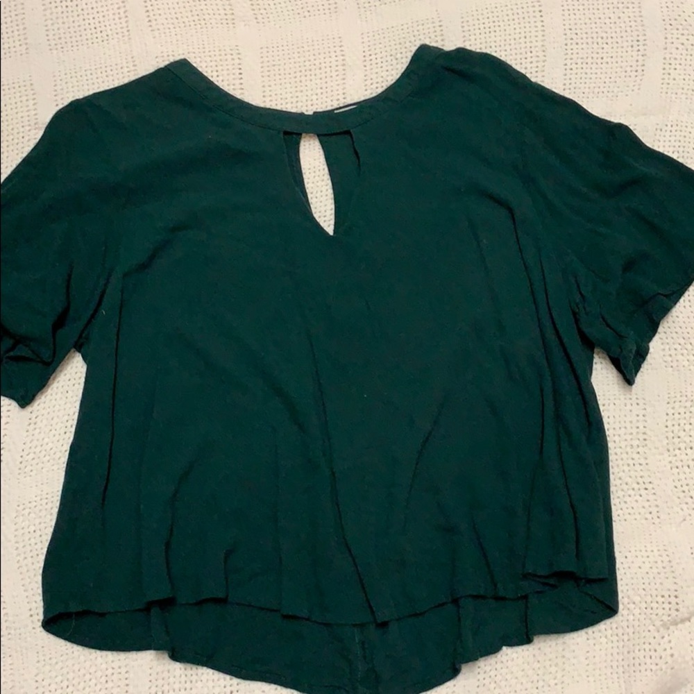 Dark Green Top